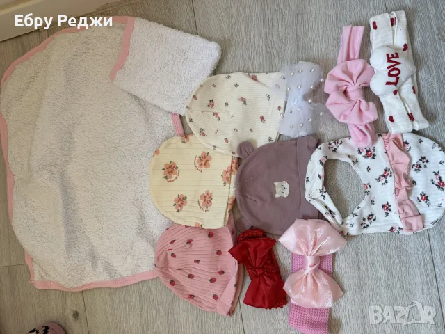 Бебешки  дрехи и аксесоари , снимка 2 - Бебешки шапки - 55586027