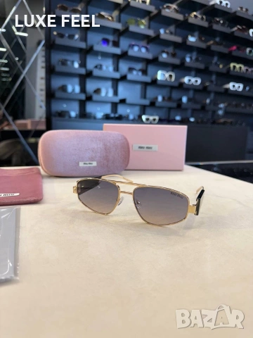 MIU MIU 🤍Дамски Слънчеви Очила , снимка 10 - Слънчеви и диоптрични очила - 54369019