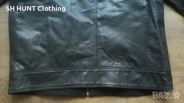 Jack & Jones OSONIC LEATHER Jacket Размер M мъжко яке естествена кожа 12-27, снимка 8 - Якета - 54803497