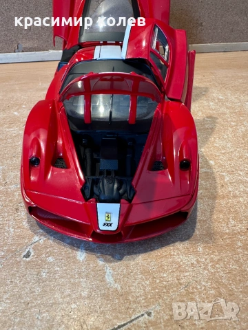 метален модел "FERRARI FXX"/Hot Wheels,1:18/, снимка 6 - Колекции - 55123353