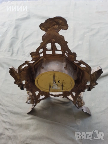 Фигурален каминен часовник , снимка 4 - Антикварни и старинни предмети - 54582528