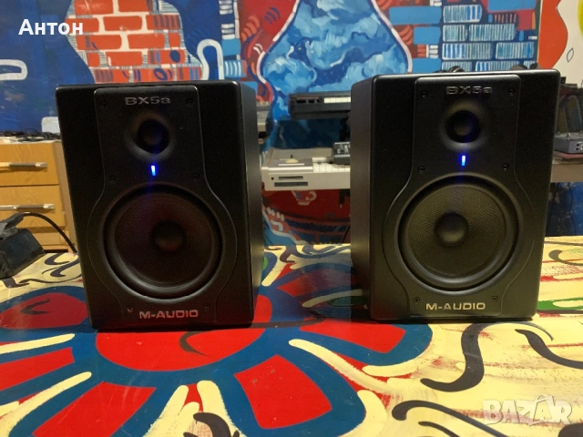 2 x M audio BX5a Deluxe Мониторни Активни Тонколони / Active Speakers, снимка 7 - Тонколони - 54557047