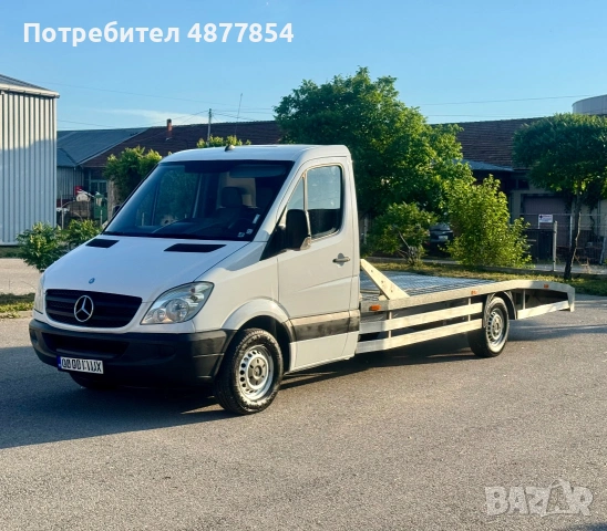 Mercedes Sprinter 5.10м.*СПЕЦИАЛЕН*OM646*ВЪЗДУШНИ ВЪЗГЛАВНИЦИ, снимка 3 - Бусове и автобуси - 55180880