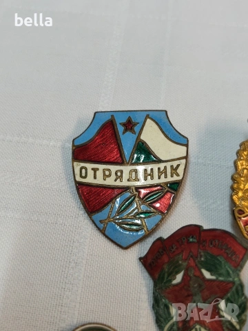 Емайлирани български стари знаци,значки, снимка 2 - Антикварни и старинни предмети - 54957707