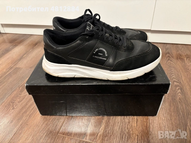 Продавам мъжки обувки Karl Lagerfeld