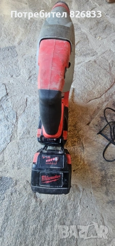 Milwaukee Акумулаторен перфоратор 2x18V отличен, снимка 6 - Перфоратори - 54427457