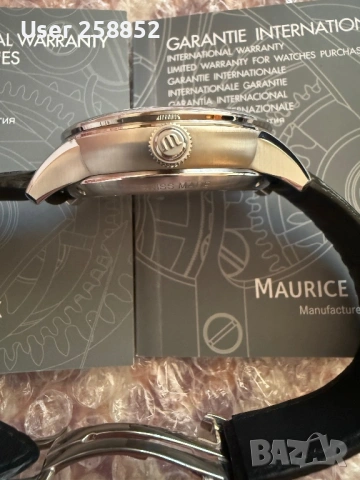 Продавам Maurice Lacroix Masterpiece Retrograde, снимка 6 - Мъжки - 54795060