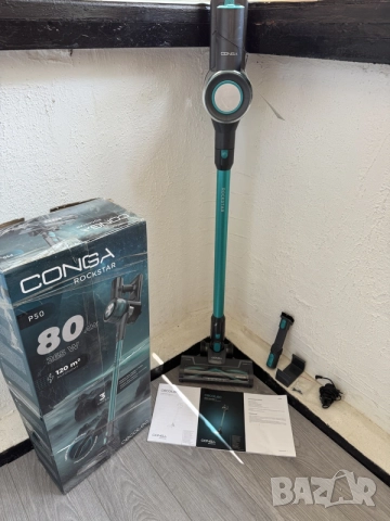 Безжична Вертикална Прахосмукачка без Торба Cecotec Conga Rockstar P50 X-Treme 20000Pa, BLDC!