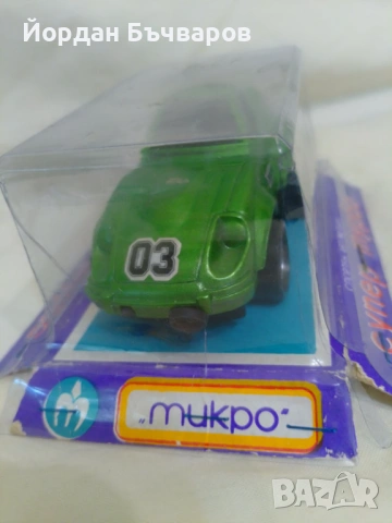 Datsun стара играчка от фабр. МИР. Разград количка, снимка 6 - Колекции - 54318514