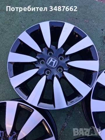 17цола оригинални за HONDA 7J×17 ет50 5×114.3 ц.64.1, снимка 7 - Гуми и джанти - 55060752