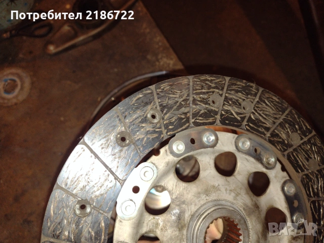 Съединител  за БМВ е 87 комплект с маховик вилка и болтове , снимка 4 - Части - 54054330