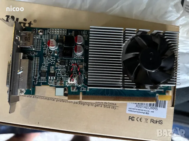 Видео карта AMD Radeon R5 310, снимка 4 - Видеокарти - 55630496