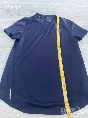Puma Running спортна тениска тъмносиня DryCELL, снимка 4 - Спортни екипи - 55450120