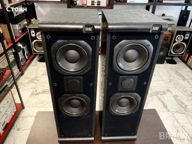 Vintage тонколони Elac, снимка 4 - Тонколони - 54508577