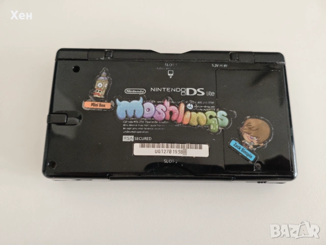 Nintendo DS Lite - черна - за ремонт, снимка 4 - Nintendo конзоли - 54610679