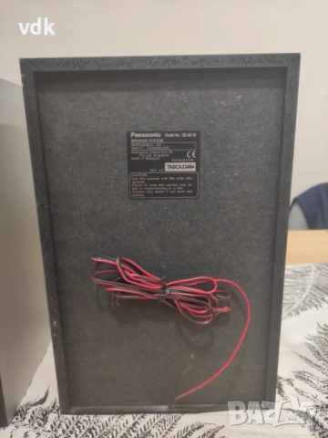 Стерео-уредба PANASONIC AK-18 / MADE IN GERMANY / 2 X 100 W!  , снимка 9 - Аудиосистеми - 54668053
