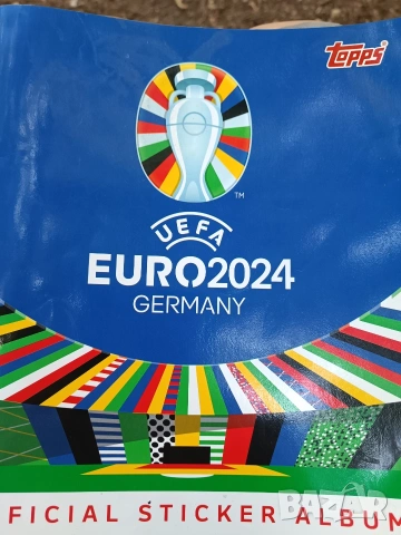 албум evro2024 ,50 стикера