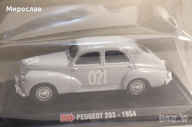 1:43 PEUGEOT 203 КОЛИЧКА МОДЕЛ, снимка 2 - Колекции - 54379770