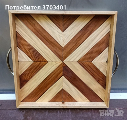Дървен табла за сервиране, снимка 3 - Аксесоари за кухня - 54815138