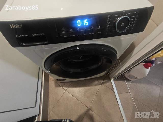 Продавам Пералня Haier HW B14939 9kg Гаранция, снимка 3 - Перални - 54404064
