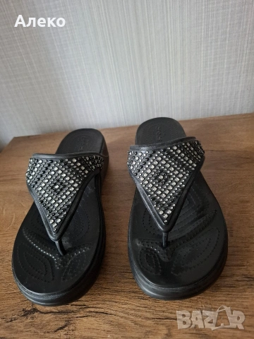Crocs дамски чехли 38- 39 номер. , снимка 5 - Чехли - 55061038