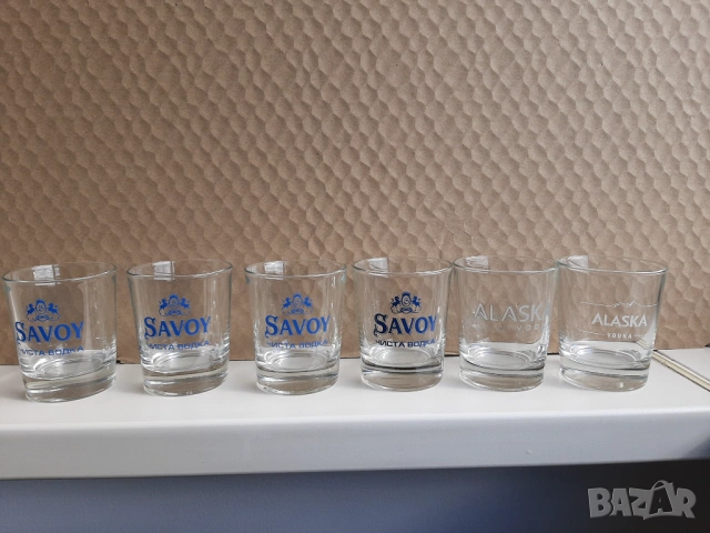 Чаши за вода, уиски, водка, узо, снимка 7 - Чаши - 47805662