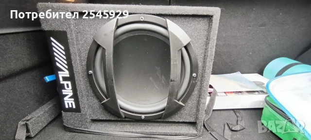 ALPINE SDW-355 Subwoofer /бас каса, снимка 4 - Тонколони - 54199641