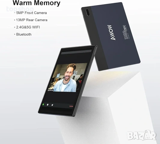 Чисто Нов Запечатан 2 в 1  Смарт Таблет / Лаптоп AWOW 10.1 Инча FHD 8-Ядрен 4GB RAM 64GB с Магнитна, снимка 2 - Лаптопи за дома - 54984900