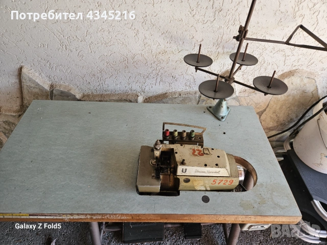 Четири конечен професионален оверлог  UNION SPECIAL, снимка 2 - Друга електроника - 54191424