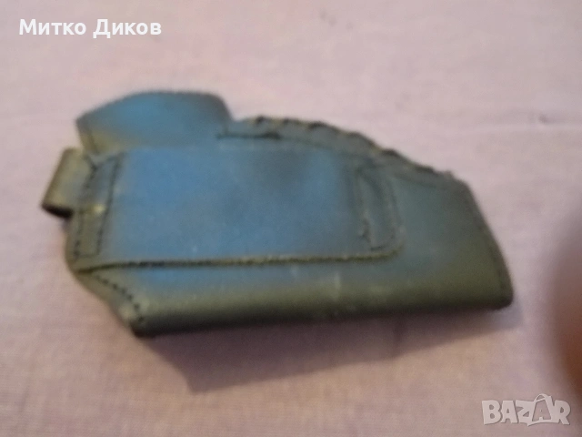 Кобур за пистолет-естествена кожа два броя, снимка 4 - Екипировка - 19286348