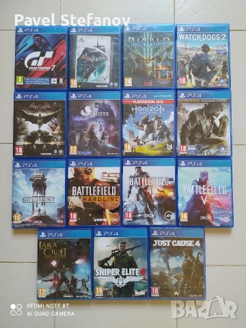 ТОП PS4 Игри от Лична Колекция: GT7, Valkyrie Elysium, Diablo 3, Batman, ARK
