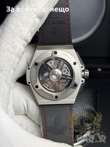 Hublot Big Bang Ferrari Carbon Мъжки Часовник С Автоматичен Механизъм Код Chronolux23, снимка 7 - Луксозни - 55079715