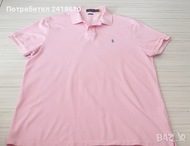 POLO Ralph Lauren Pique Cotton Slim Fit Mens Size 2XL НОВО!ОРИГИНАЛ! Мъжка Тениска!, снимка 14 - Тениски - 54424204