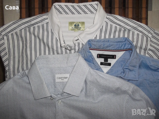 Ризи LA MARTINA, TOMMY HILFIGER, CALVIN KLEIN  мъжки,Л-ХЛ