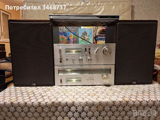 Усилвател HITACHI HA-330 + тунер FT 340