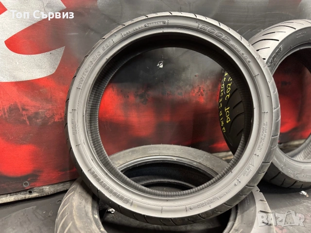 110 70 16 / 150 70 14, Гуми за скутер, Bridgestone Hoop, снимка 4 - Гуми и джанти - 54409979