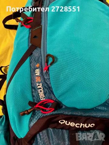 Туристическа раница Quechua 30 литра, туризъм, планина, снимка 6 - Раници - 54802833