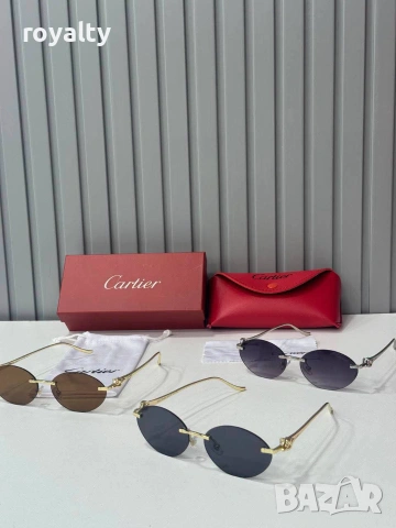 Cartier Нови Дамски Слънчеви Очила Различни Цветове 