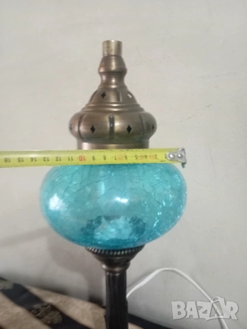 Винтидж настолна лампа, снимка 4 - Настолни лампи - 54067802