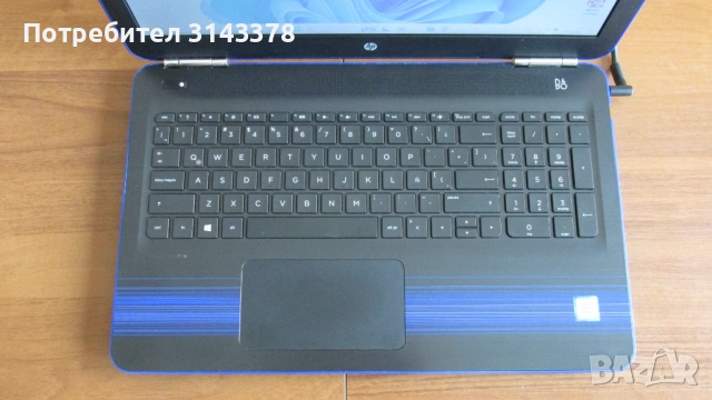 15.6 инча HP с 8 GB DDR4,SSD, снимка 2 - Лаптопи за работа - 53998405