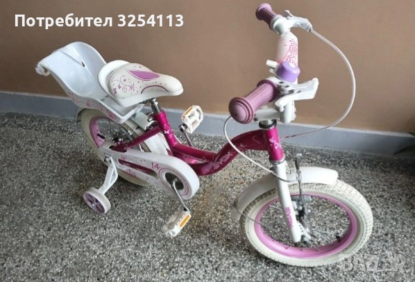 Детско колело BYOX 14 " + колелца, снимка 4 - Велосипеди - 53974077