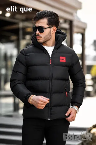 мъжко зимно яке Hugo boss , снимка 2 - Якета - 55512057
