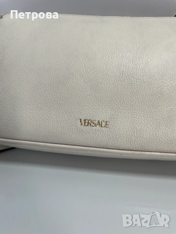 Кожена чанта VERSACE Оригинал, снимка 4 - Чанти - 54436174