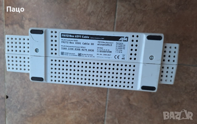 Fritz Box 6591 /FRITZBox 7430, снимка 7 - Рутери - 54246647