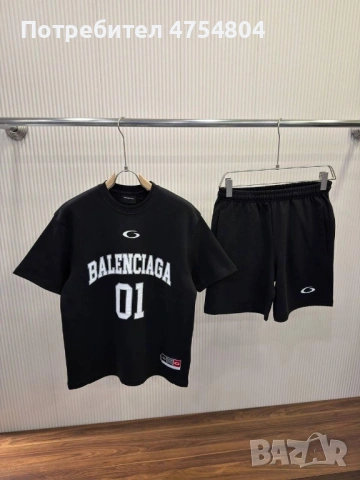 Най-високо качество мъжки комплекти Balenciaga / Burberry / Stone Island
