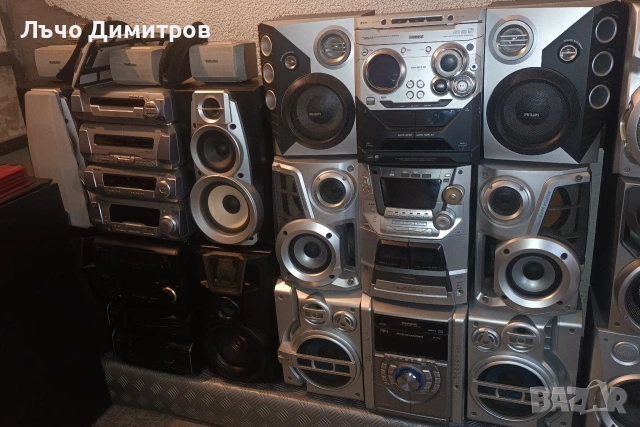 Аудио системи SONY - PANASONIC - AIWA- PHILIPS -JVC - SHARP - TECHNICS , снимка 2 - Аудиосистеми - 51622720