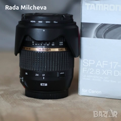 Tamron 17-50mm f/2.8 VC за Canon EF-S / EF Mount