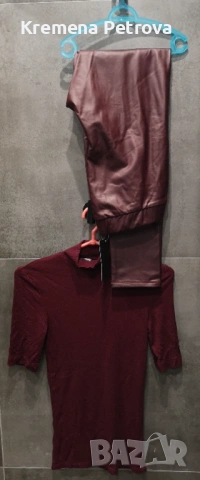 Доставка до СПИДИ АВТОМАТ 2,14€ - Нов Комплект от Клин от екокожа и Поло , снимка 3 - Комплекти - 53969356