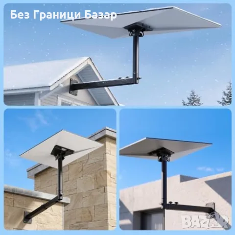 Нова монтажна Стойка за Starlink Gen 3/4/4X, 360° въртене, телескопично рамо, снимка 8 - Други стоки за дома - 55565371