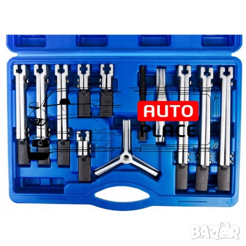 Комплект скоби за избиване на лагери 13 части HAWEK, снимка 3 - Други инструменти - 54066653